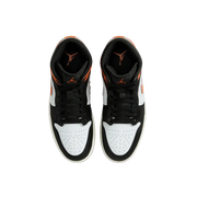 Nike Air Jordan 1 Mid Black Toe Starfish