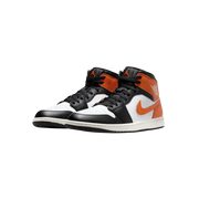 Nike Air Jordan 1 Mid Black Toe Starfish