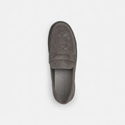 Men's Coach Hybrid Loafer With Signature Print Charcoal