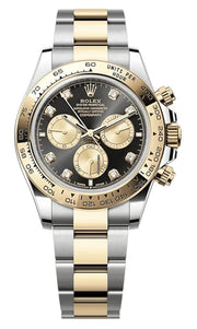 Rolex | Daytona | 126503-0002 | Gold/Steel | 40 mm | Gold/Steel | Black | Automatic