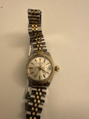 Rolex | Datejust | 6917 | Gold/Steel | 26 mm | Yellow gold | Champagne