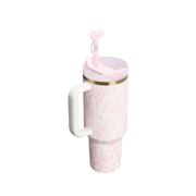 Stanley 1913 x LoveShackFancy Holiday Quencher H2.0 FlowState Tumbler (40OZ) Coquette Bow Chantilly