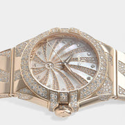Omega Constellation Ladies Diamonds / Red gold / 31 mm / 123.55.31.20.55.008