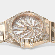 Omega Constellation Ladies Diamonds / Red gold / 31 mm / 123.55.31.20.55.008