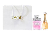 DIOR Miss Dior Blooming Bouquet/J'adore/Sauvage Ceramic Cosmetic Bag Perfume Set Eau de Toilette Floral Scent Mother's Day Gift for Mom