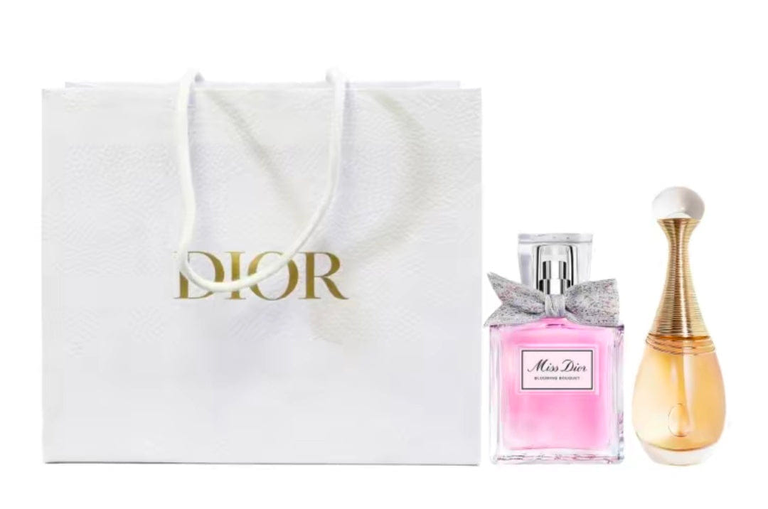 DIOR Miss Dior Blooming Bouquet/J'adore/Sauvage Ceramic Cosmetic Bag Perfume Set Eau de Toilette Floral Scent Mother's Day Gift for Mom