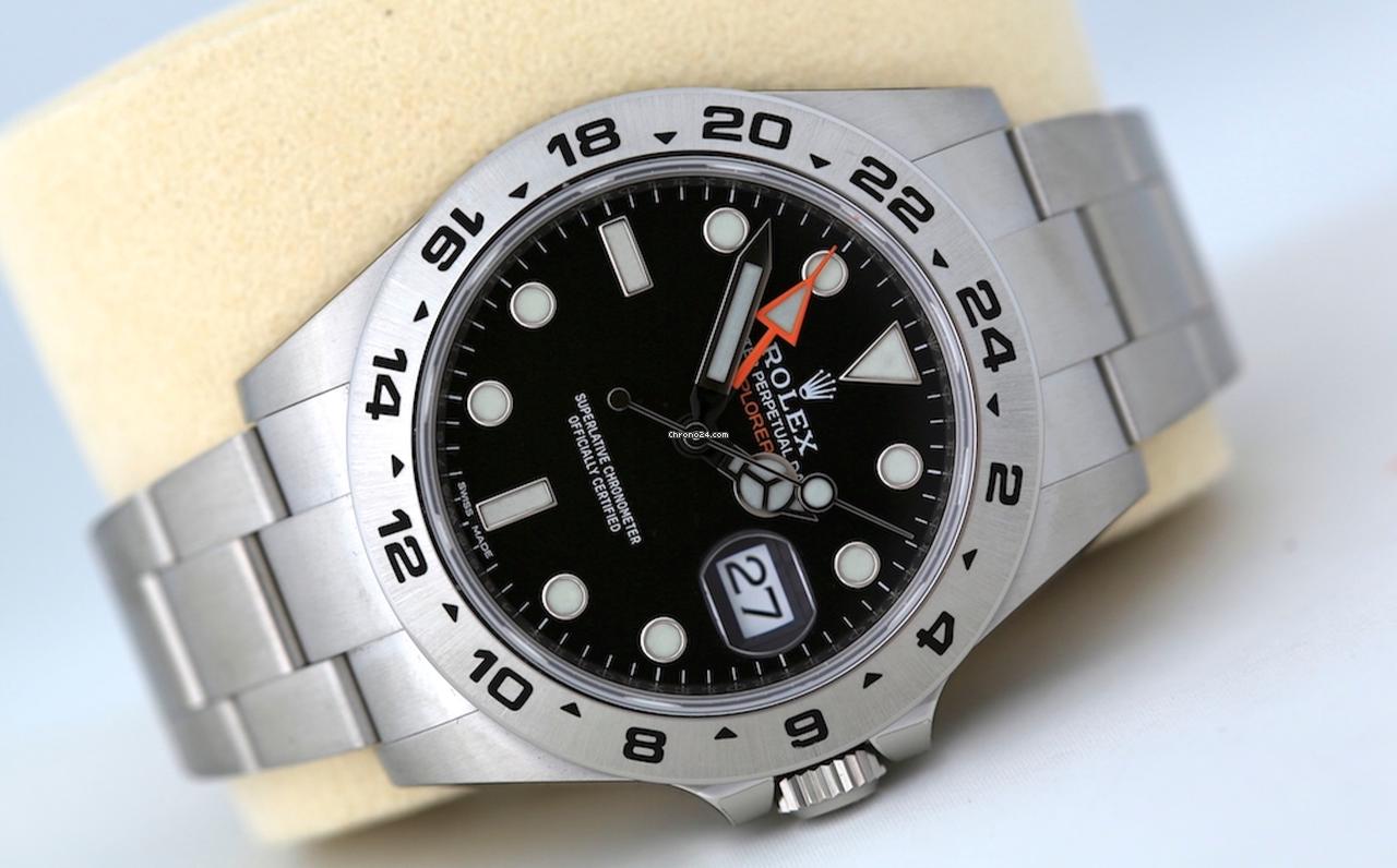 Rolex | Explorer II | 216570 | Steel | 42 mm | Steel | Black | Automatic