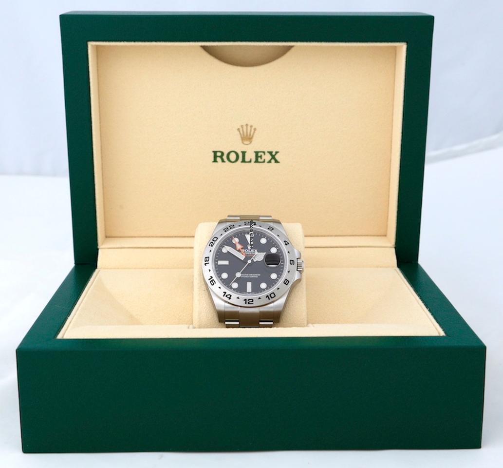 Rolex | Explorer II | 216570 | Steel | 42 mm | Steel | Black | Automatic