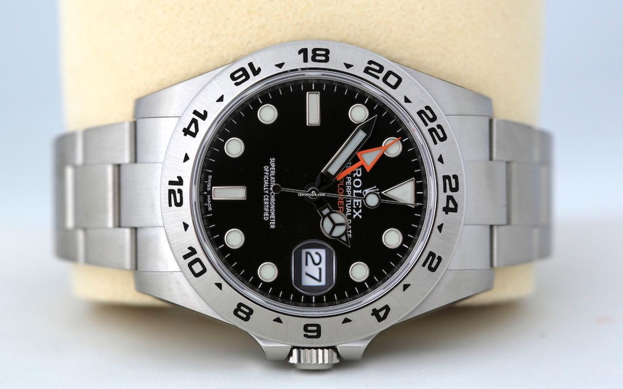 Rolex | Explorer II | 216570 | Steel | 42 mm | Steel | Black | Automatic
