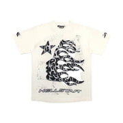 Hellstar Glitter P2p T-Shirt Black