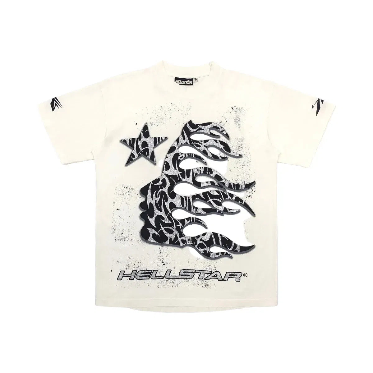 Hellstar Glitter P2p T-Shirt Black