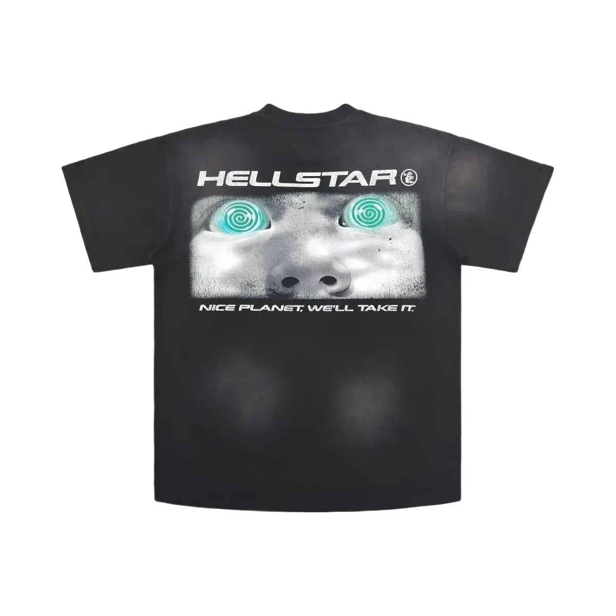 Hellstar Attacks T-Shirt Black Green