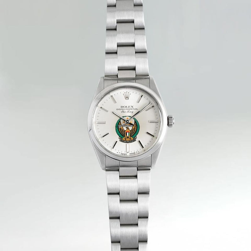 Rolex | Air King | 5500 | Steel | 34 mm | Steel | Silver | Automatic