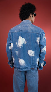 BLUE CLOUD DENIM MEN'S JACKET