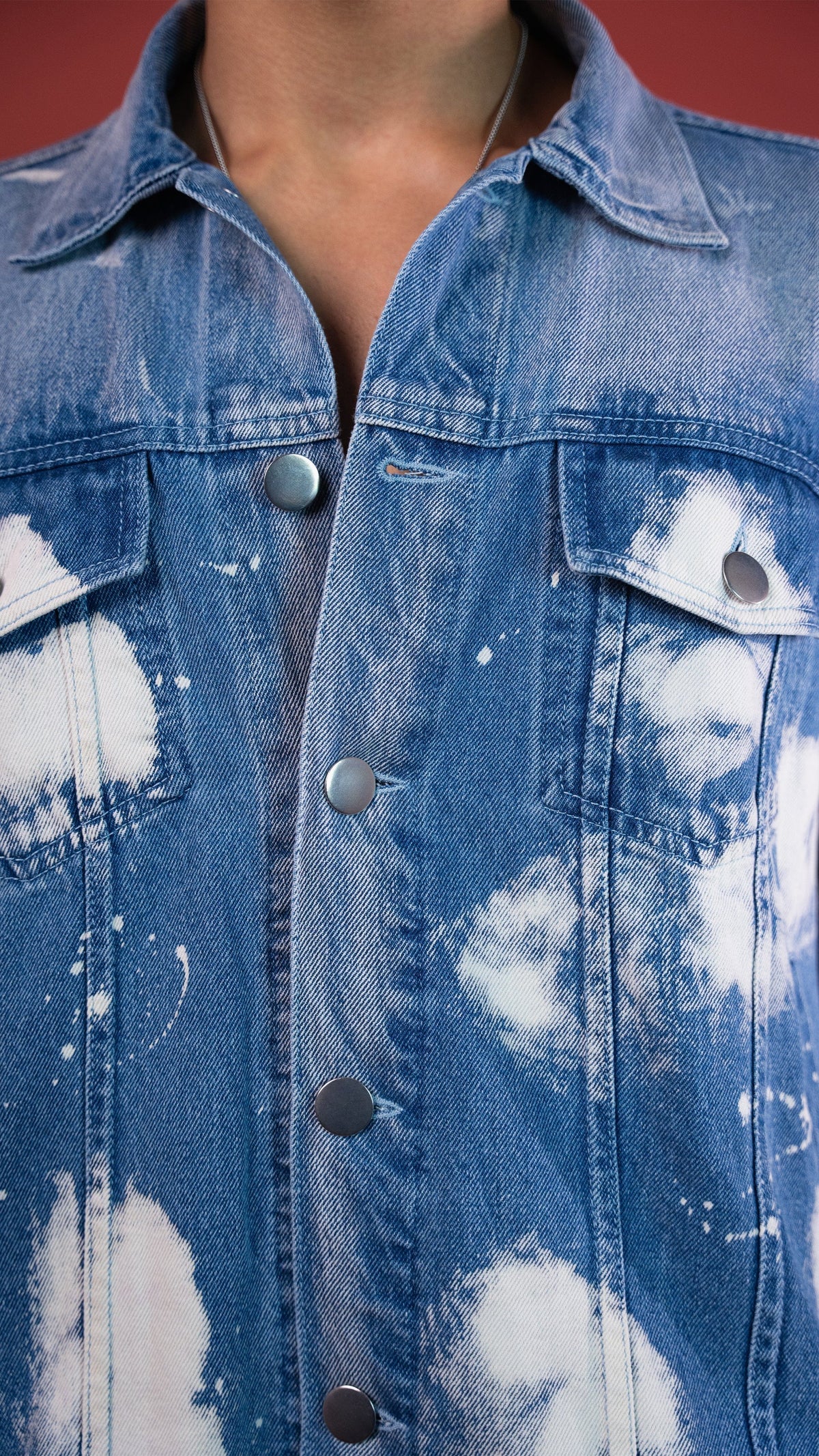 BLUE CLOUD DENIM MEN'S JACKET