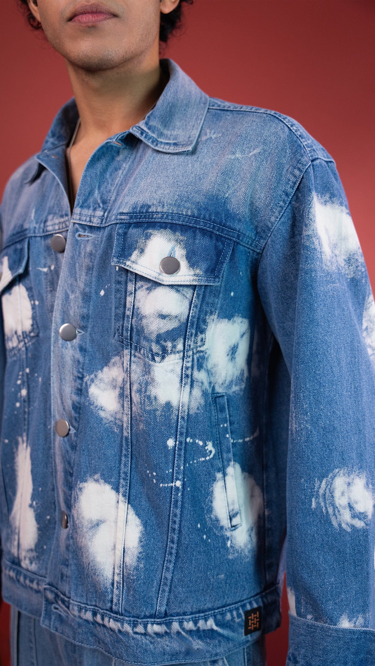 BLUE CLOUD DENIM MEN'S JACKET