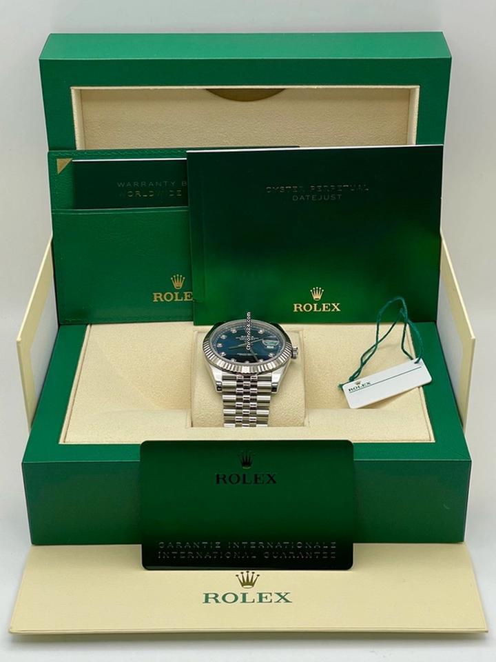 Rolex | Datejust | 126334-0016 | Steel | 41 mm | Blue