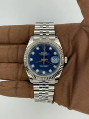 Rolex | Datejust | 126334-0016 | Steel | 41 mm | Blue