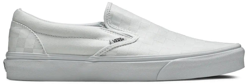 Vans Classic Slip-On Checkerboard True White