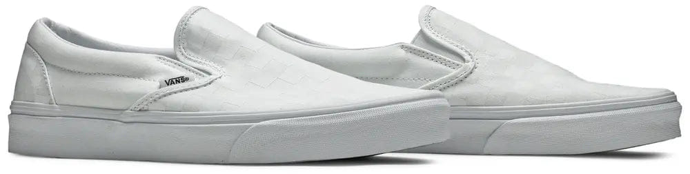 Vans Classic Slip-On Checkerboard True White