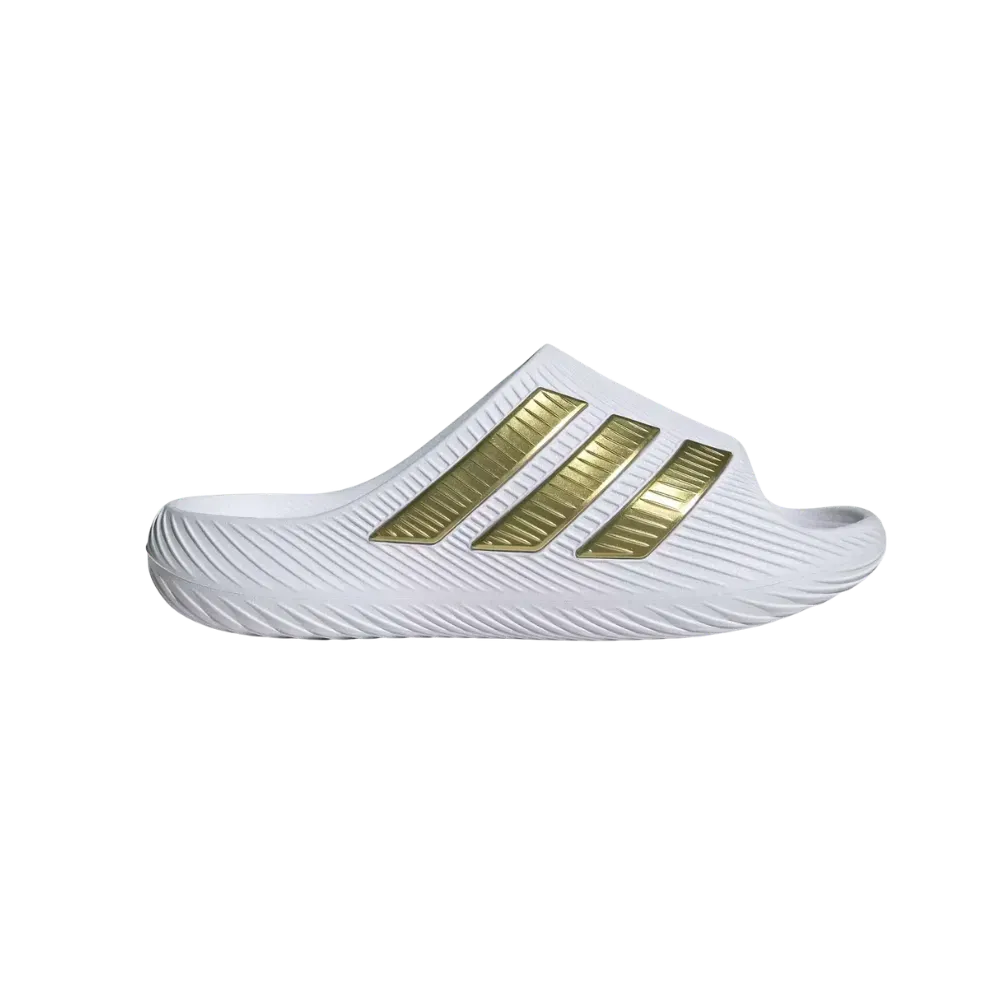 Adidas Purechill Slides White Gold Metallic