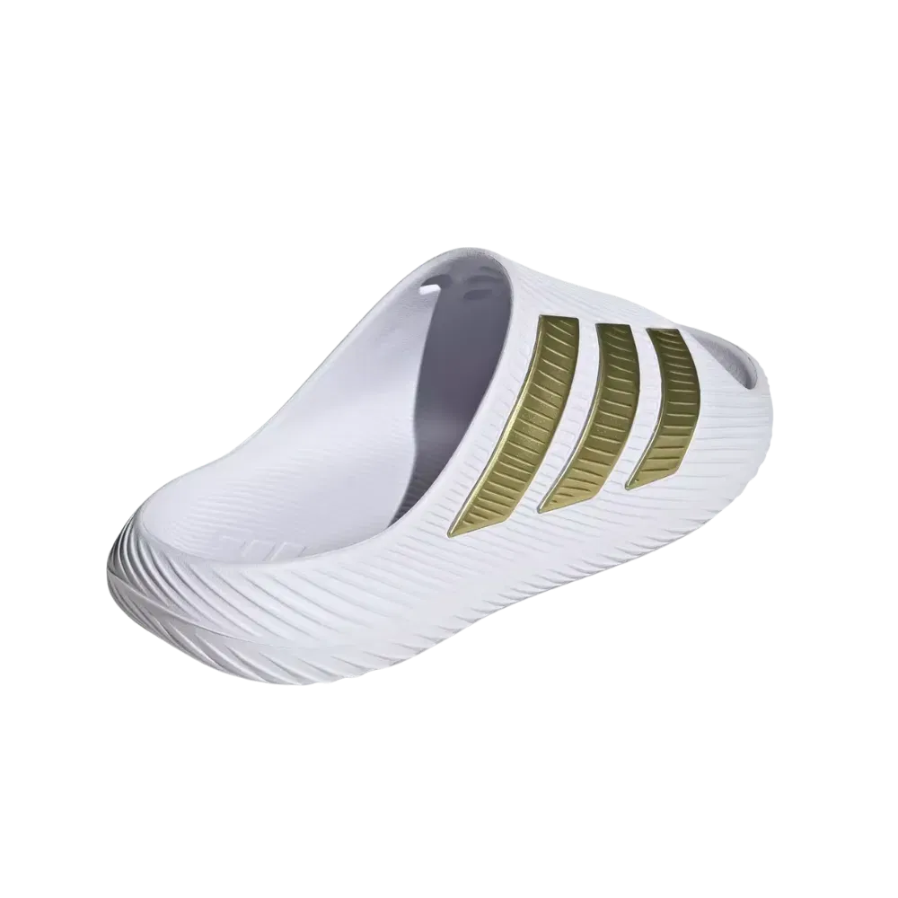Adidas Purechill Slides White Gold Metallic