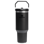 The IceFlow Flip Straw Tumbler | 40 OZ Black 2.0