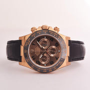 Rolex | Daytona | 116515ln | Rose gold | 40 mm | Leather | Brown | Automatic