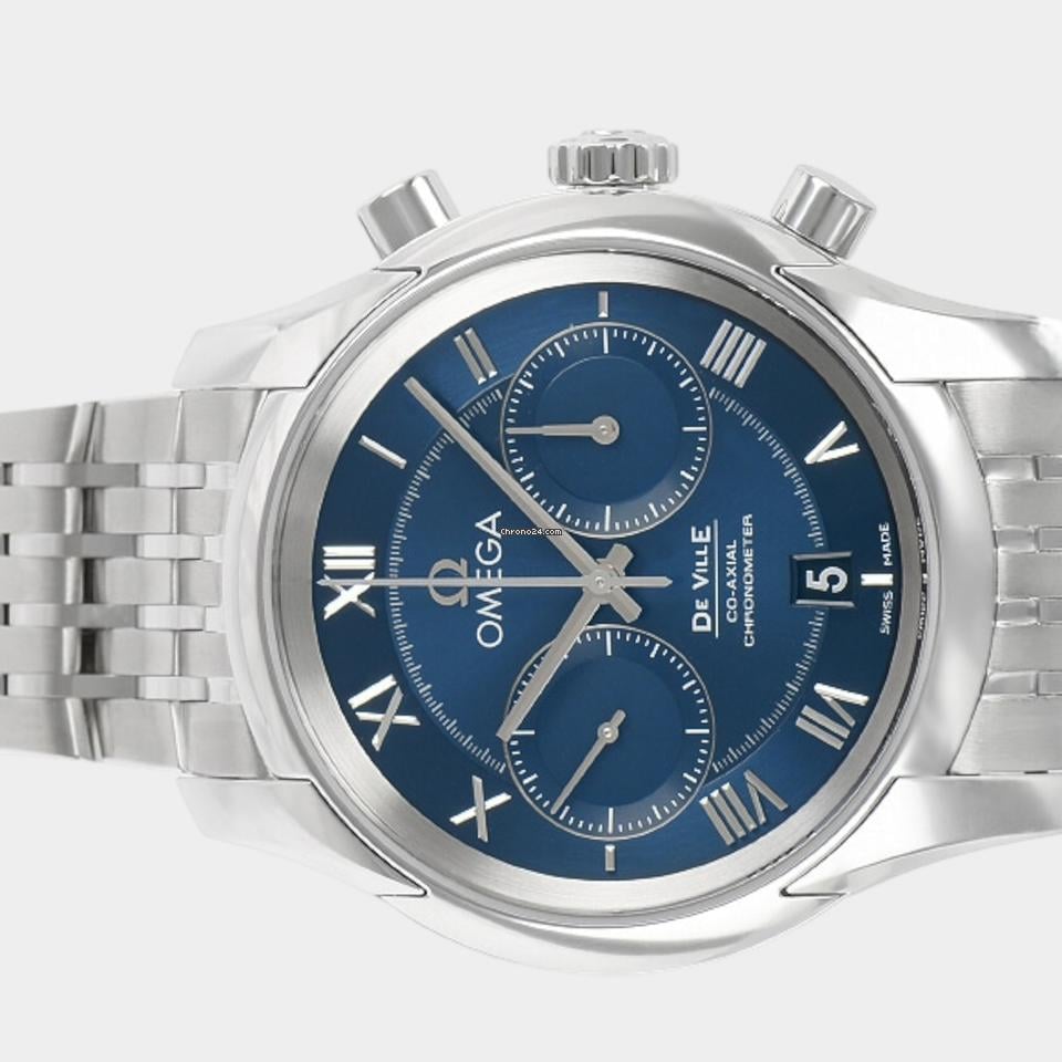 Omega De Ville Co-Axial Steel / 42 mm / Box&Papers / 431.10.42.51.03.001