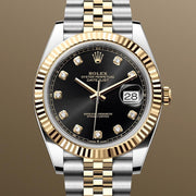 Rolex | Datejust | 126333 | Gold/Steel | 41 x 49 mm | Gold/Steel | Black | Automatic