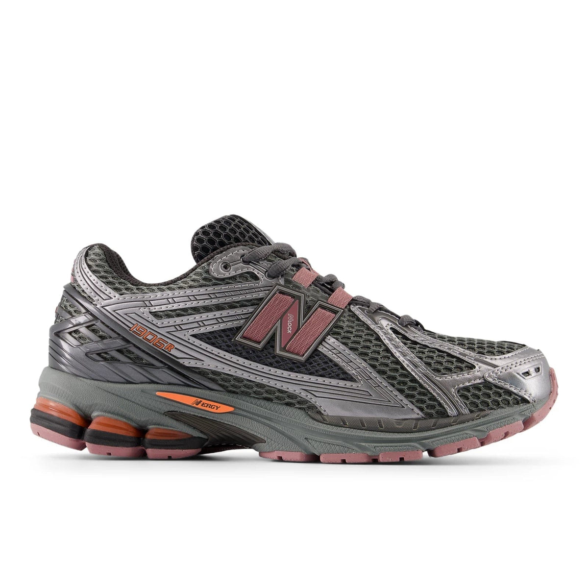 New Balance 1906R Dark Silver Metallic With Rosewood Dark Silver Metallic With Rosewood