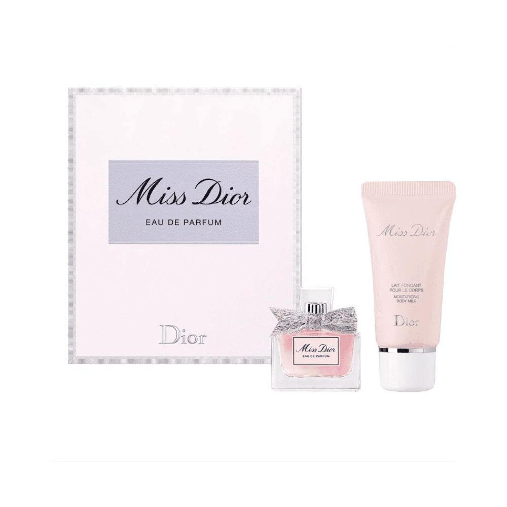 Miss Dior Perfume and Lotion Mini Gift Set (Perfume 5 ML/ Lotion 0.67 Fl Oz)