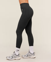 Women's Gymshark Vital Warm Leggings Black Marl