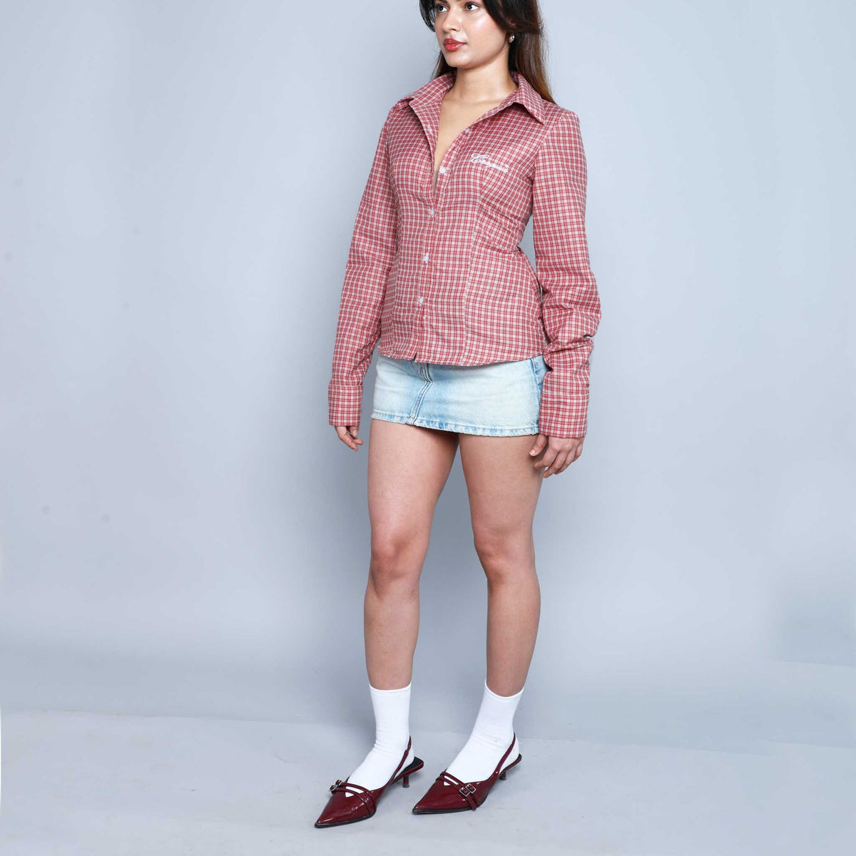 Plaid Red
