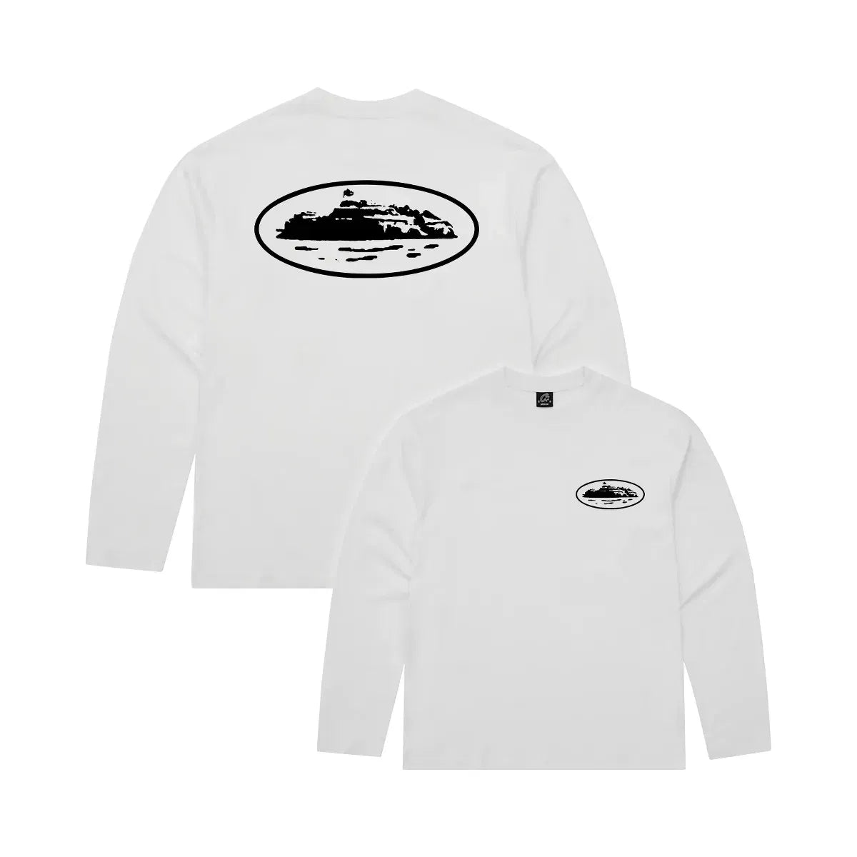 Corteiz Og Island Ls T-Shirt White