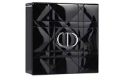 DIOR Black Enamel Makeup Tool Case with Mirror, Portable 1-Piece Set