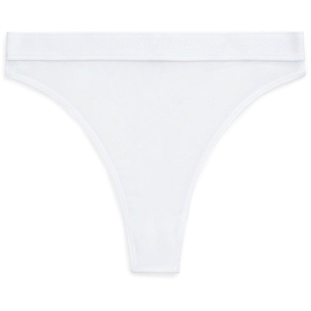High-Waist Mesh Thong