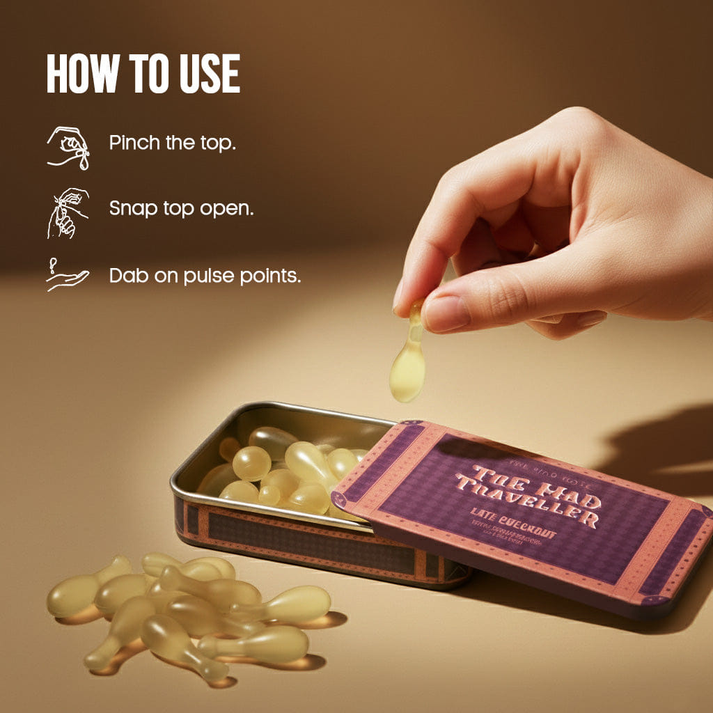 His & Her Travel Perfume Duo - 50 Capsules