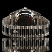 Rolex | Day-Date | 228239 | Steel | 40 mm | White gold | Blue | Automatic