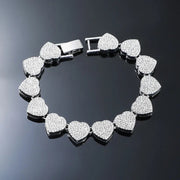 Shiny Heart Shape Bracelets
