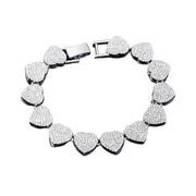 Shiny Heart Shape Bracelets