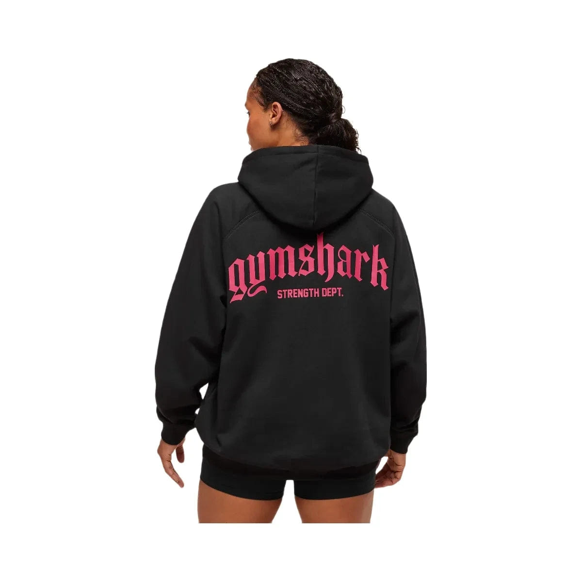 Gymshark Strength Department Oversized Hoodie - Black