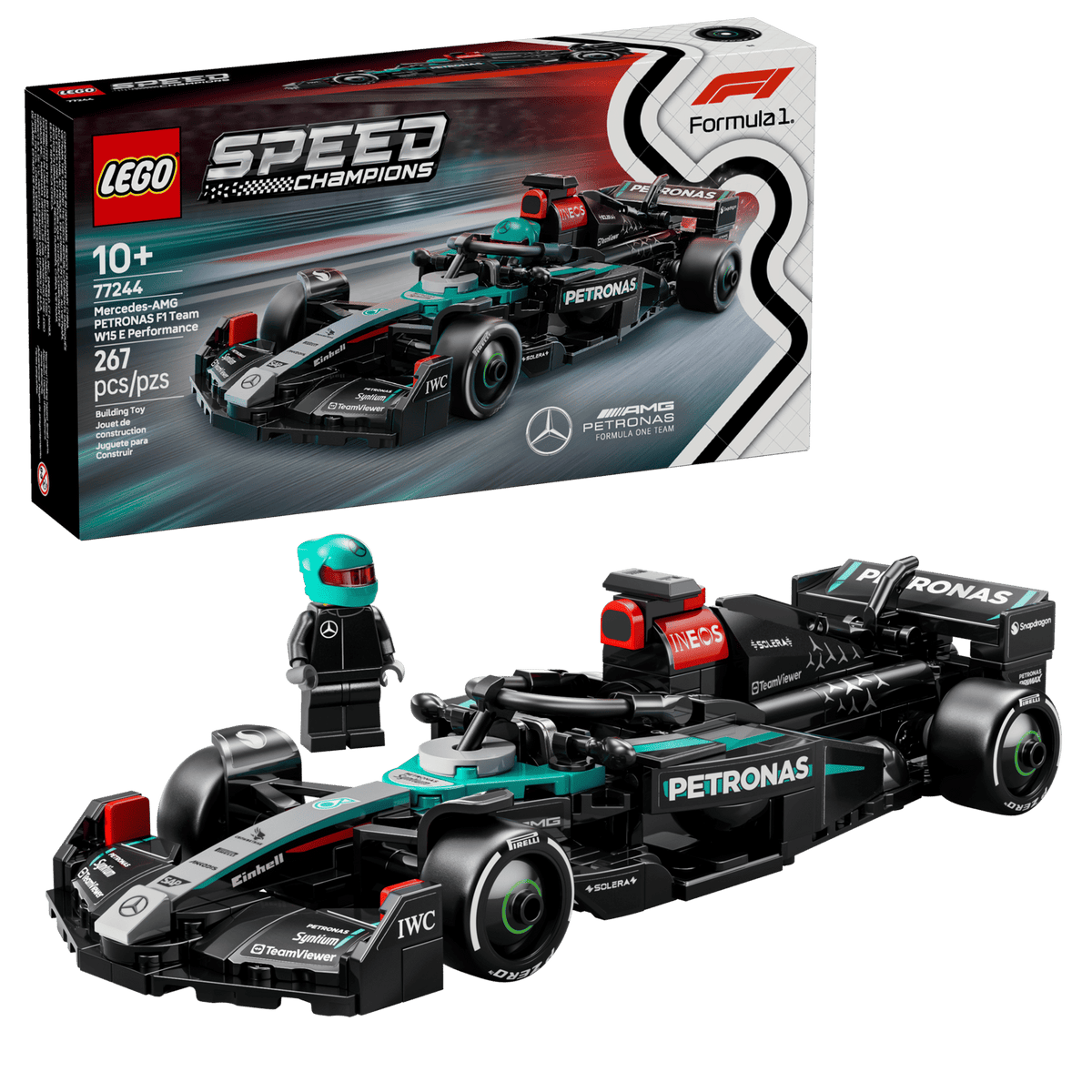 Lego Mercedes-AMG F1® W15 Race Car