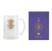 Starbucks x Harry Potter Collaboration Glass Tumbler — Modern & Minimalist Hogwarts Castle Desktop Cup (Includes Coaster) — Transparent — 900ml