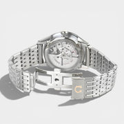 Omega De Ville Hour Vision Co-Axial Chronometer Annual Calendar Automatic / Steel / 41mm / Box&Papers / 431.30.41.22.06.001