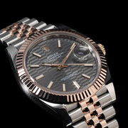 Rolex | Datejust | 126331 | Steel | 41 mm | Rose gold | Grey | Automatic