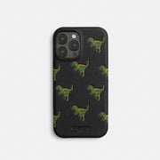 Coach Iphone 16 Pro Case With Rexy Black