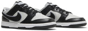 Dunk Low 'Chenille Swoosh - Black Grey Fog'