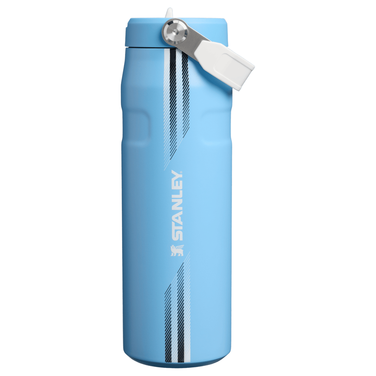 Country Collection IceFlow Aerolight Flip Straw Bottle | 24 oz - Stanley Create Team Light Blue White