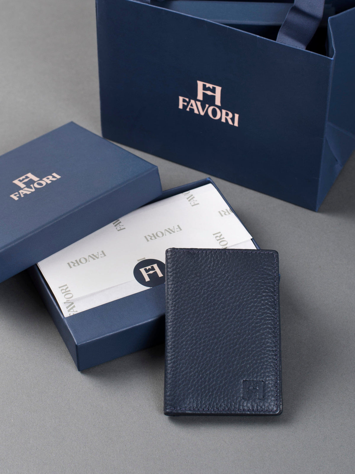 Petite Wallet, Leather With RFID Blocking | Black